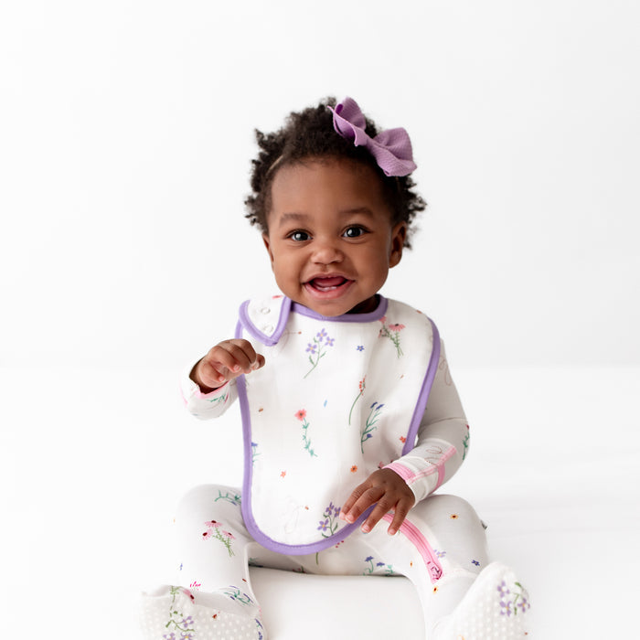 Wildflowers Bib Set