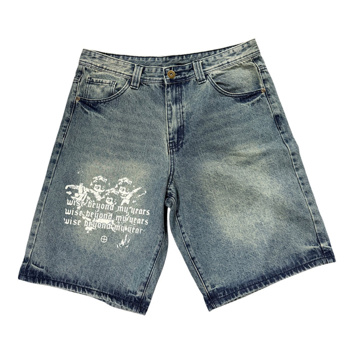 Wise Juvenile Denim Shorts ‘Blue’