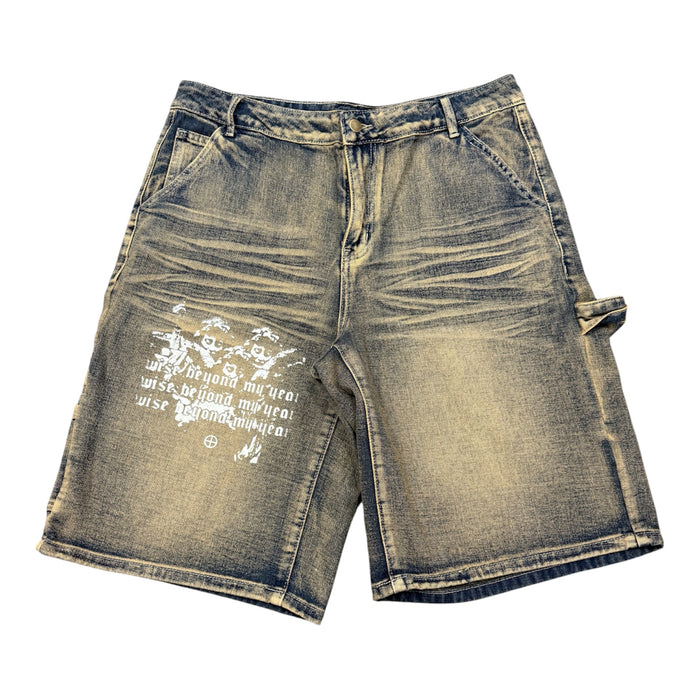 Wise Juvenile Denim Shorts ‘Tan’