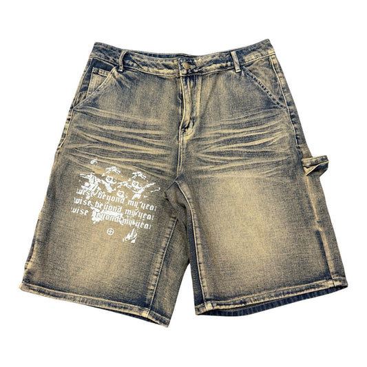 Wise Juvenile Denim Shorts ‘Tan’