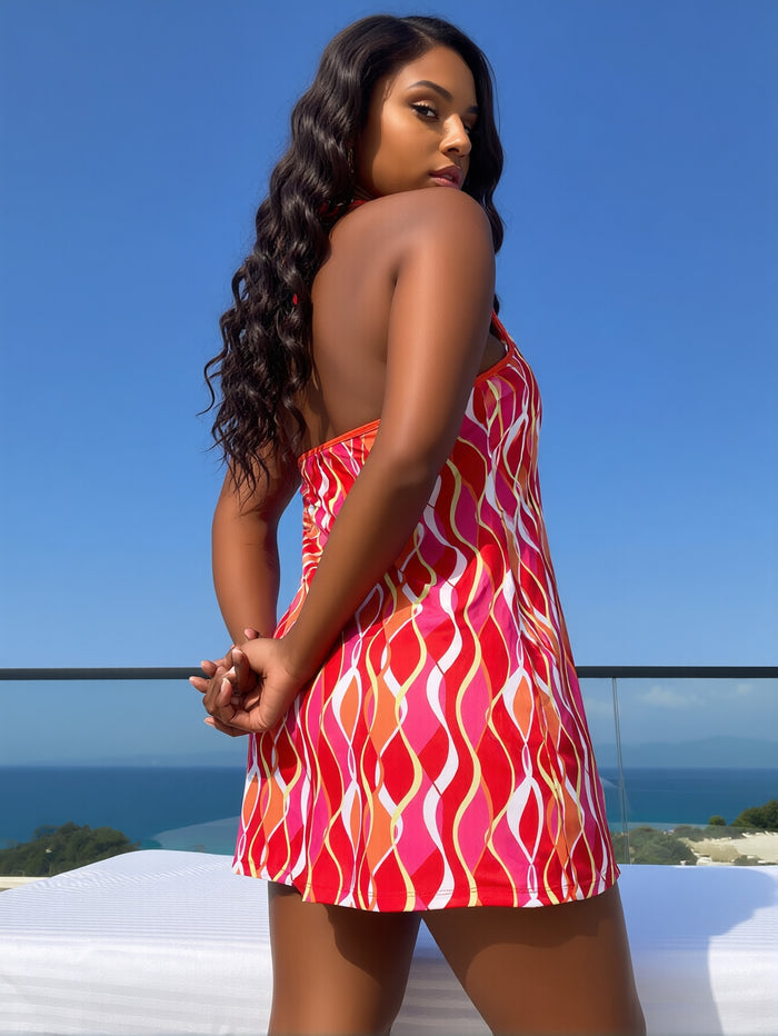 Women Plus Size Tankini Swimsuit - 2 Piece Flowy Plus Size Bathing Suits and Shorts with Pockets 2026