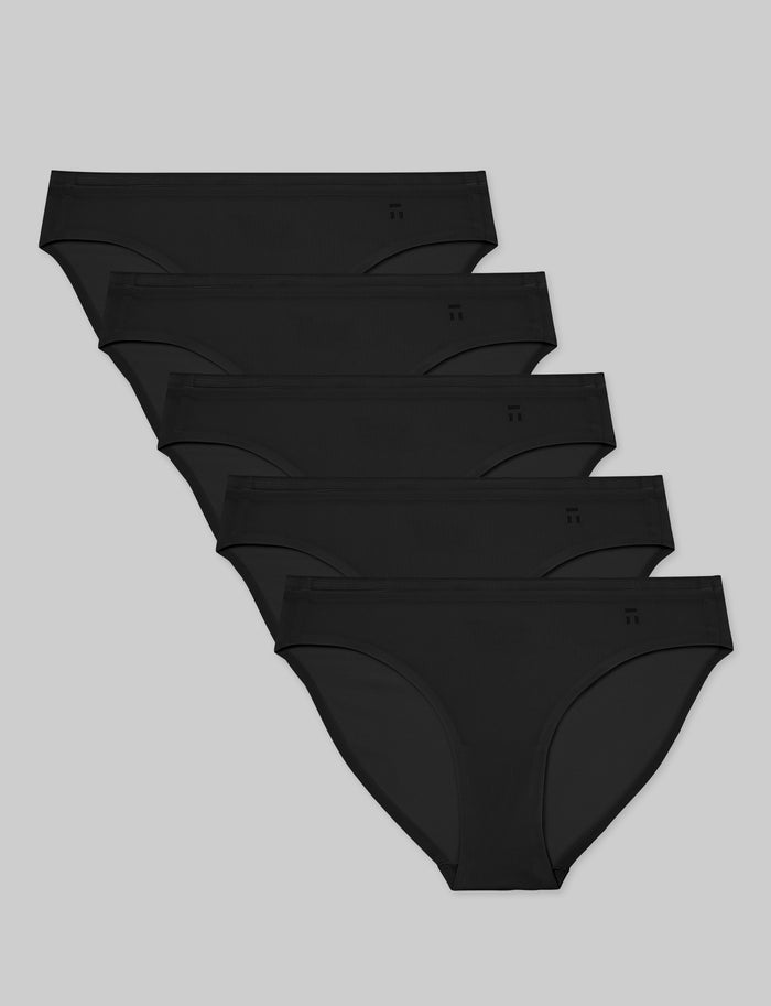 OLD::Women's Air Bikini (5-Pack)::Black