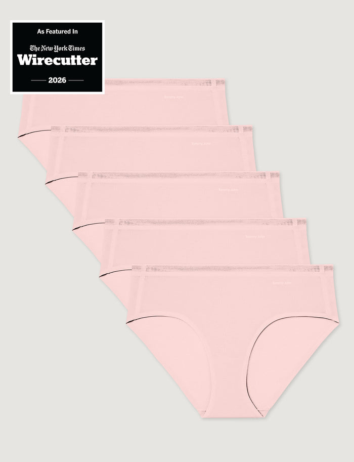 Women's Air Brief (5-Pack)::Rosewater