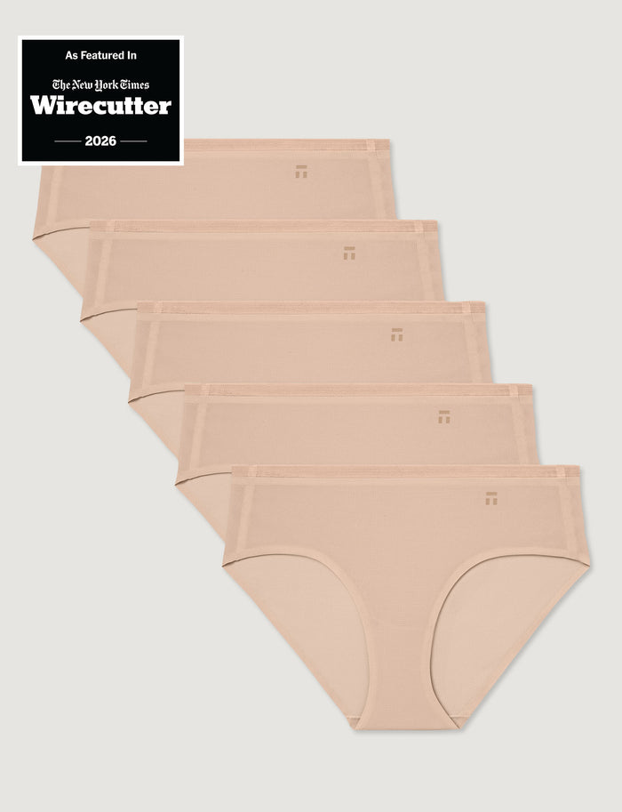 Women's Air Brief (5-Pack)::Rugby Tan