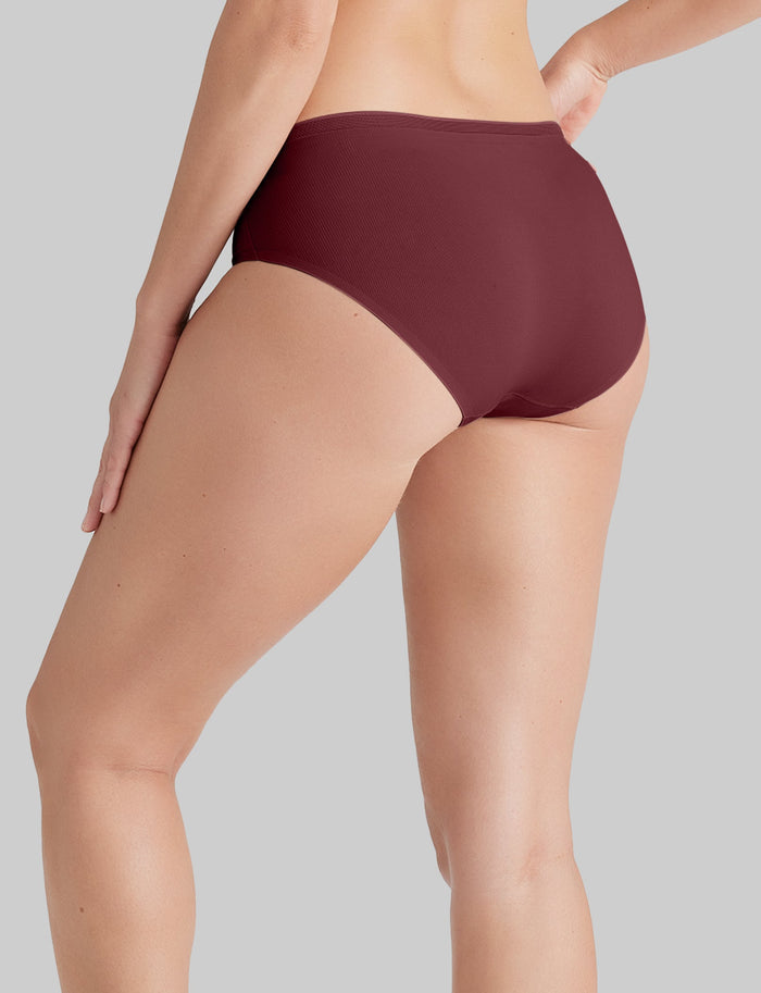 Women's Air Brief::Cabernet Red