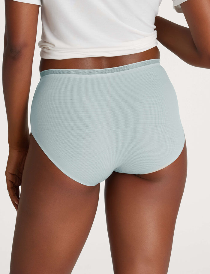Women's Air High Rise Brief::Ice Flow