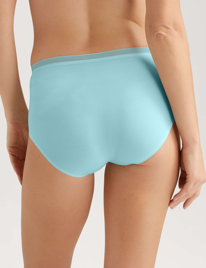 Women's Air High Rise Brief::Clearwater