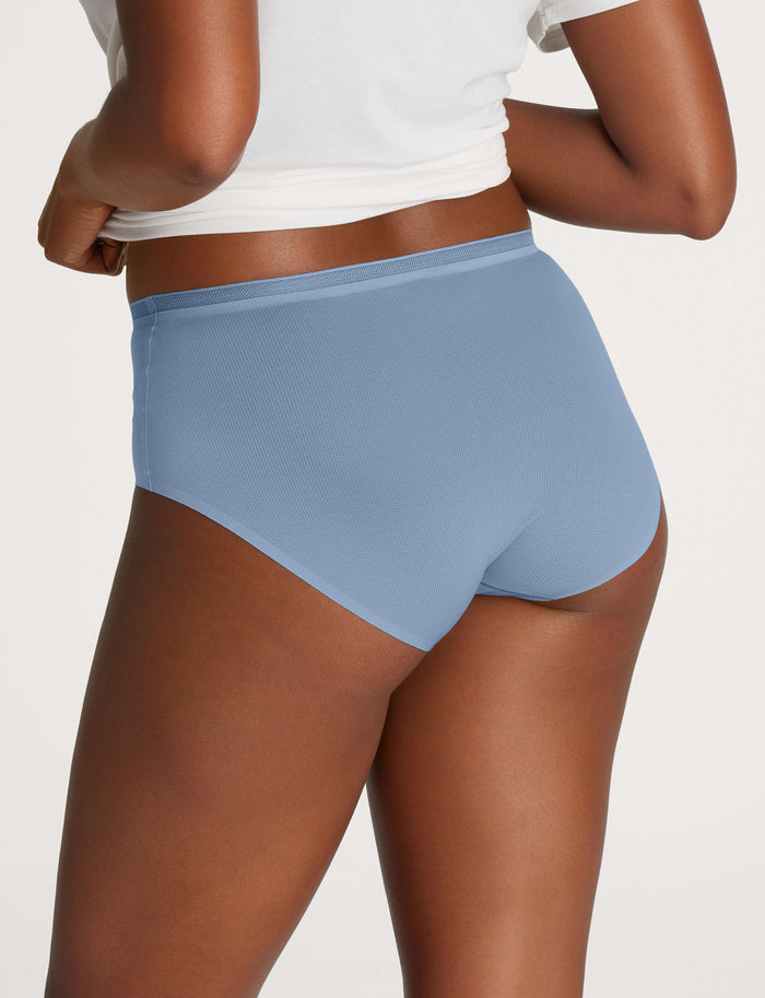 Women's Air High Rise Brief::Rain Washed
