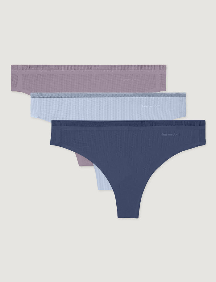 Women's Air Thong (3-Pack)::Nirvana/Halogen Blue/Oceana