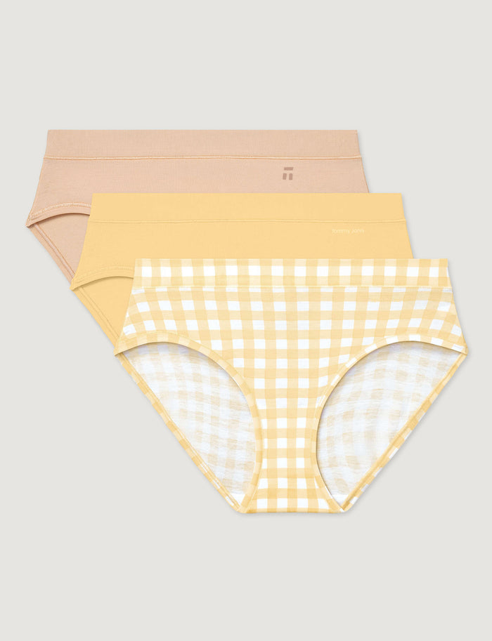 Maple Sugar/Golden Haze/Gingham / XS (0-2)