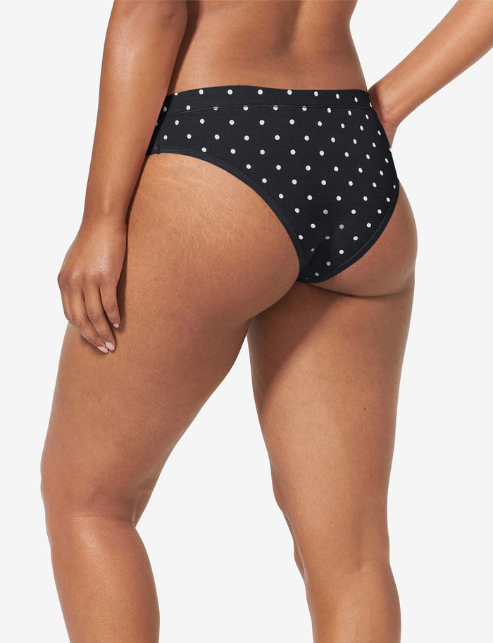 Black Polka Dot / XS (0-2)