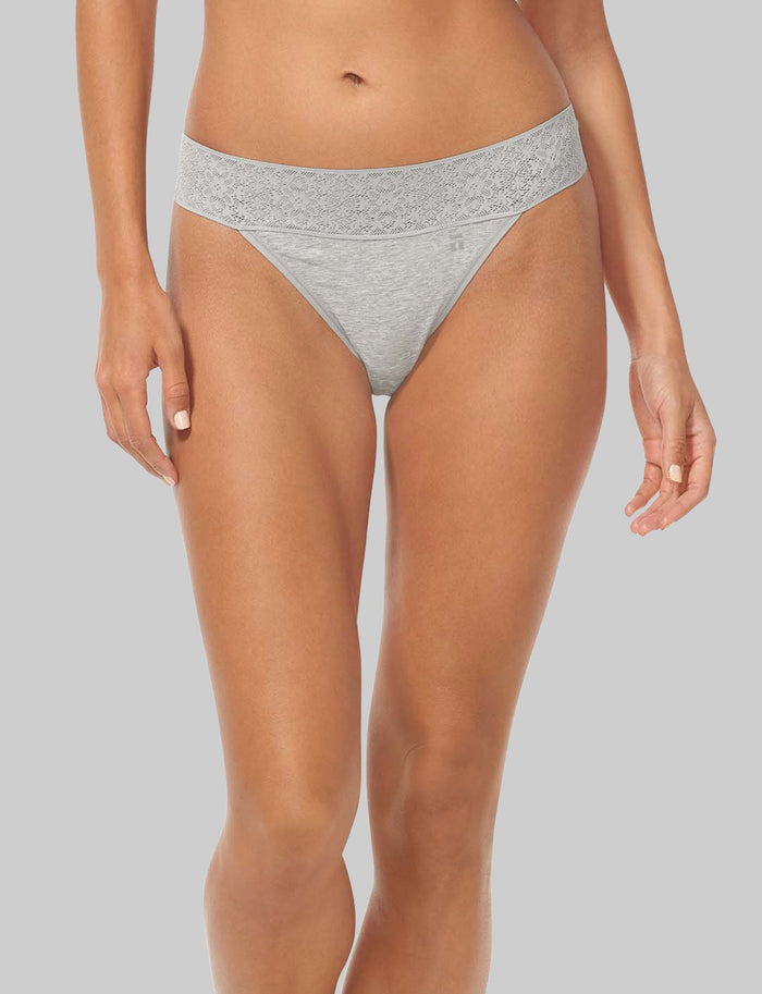 Heather Grey Lace Waist / XS (0-2)