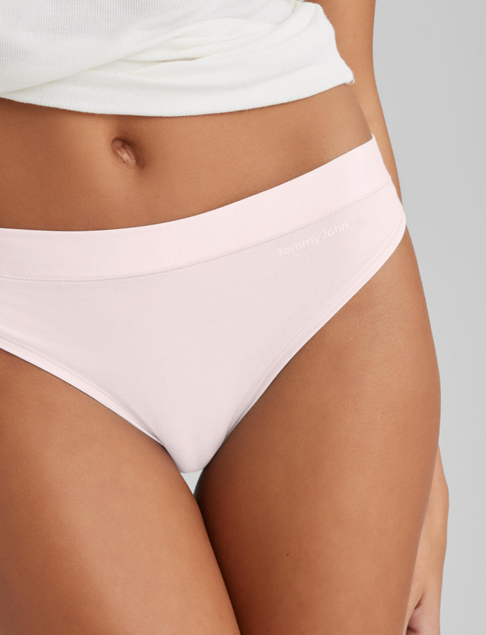 OLD::Women's Cool Cotton Thong::Rosewater