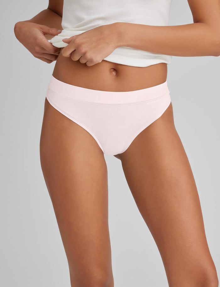 OLD::Women's Cool Cotton Thong::Rosewater