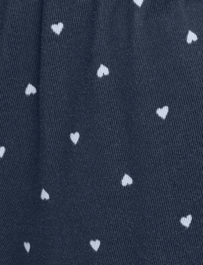 Women's Cozy Robe::Dress Blues Mini Hearts