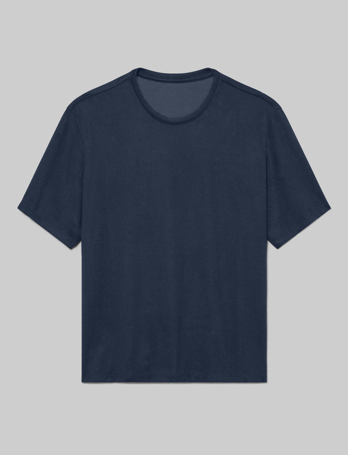 Women's Cozy Tee::Dress Blues::Swatch