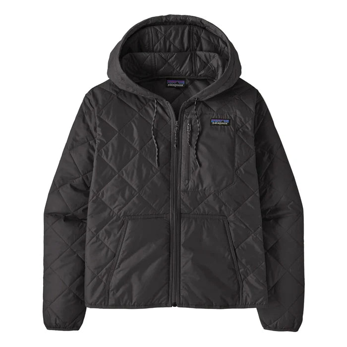Women's Diamond Quilted Bomber Hoody