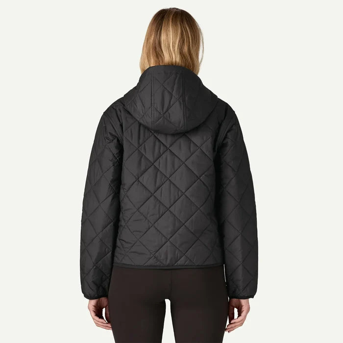 Women's Diamond Quilted Bomber Hoody