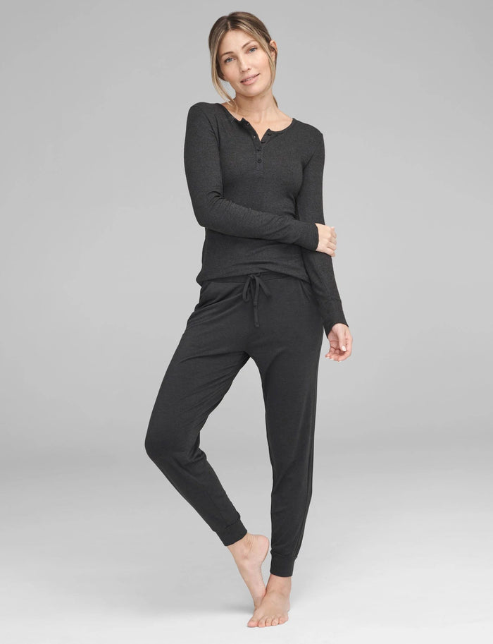 Women's Downtime Jogger::Charcoal Heather
