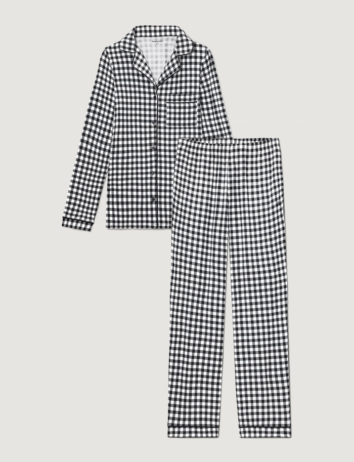 Black Gingham / XS (0-2)