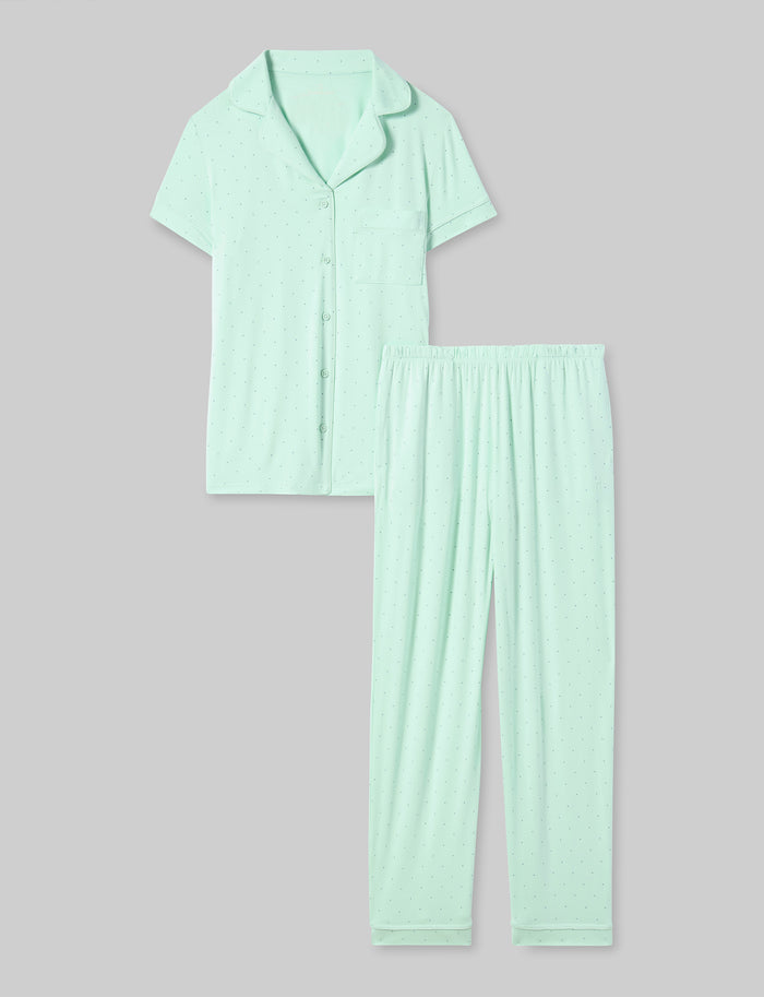Misty Jade Mini Polka Dot / XS (0-2)