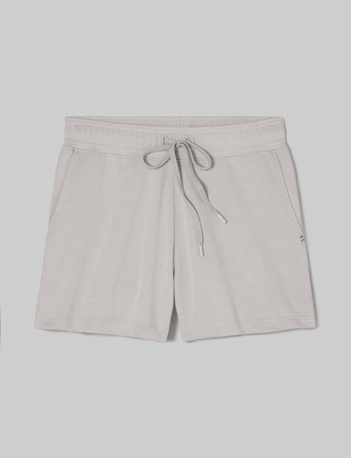 Women's French Terry Short::Silver Gray::Swatch