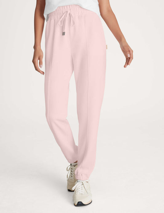 Women's Luxe Traveler Knit Jogger::Rosewater
