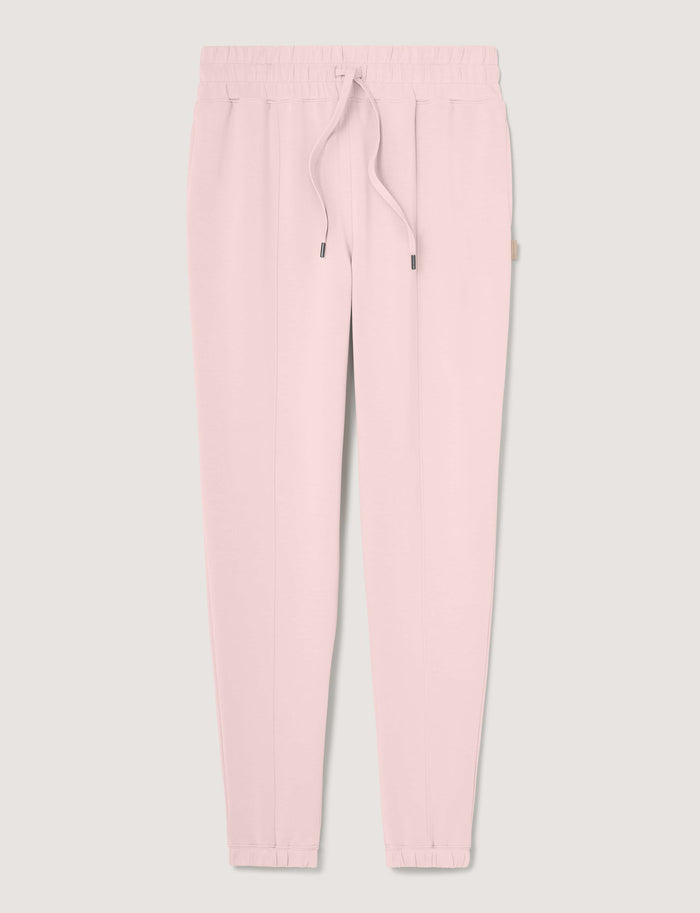 Women's Luxe Traveler Knit Jogger::Rosewater::Swatch