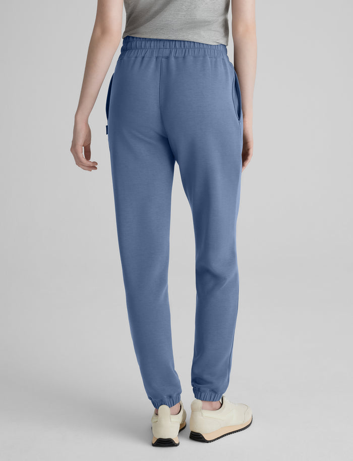 OLD::Women's Luxe Traveler Knit Jogger::Vintage Indigo