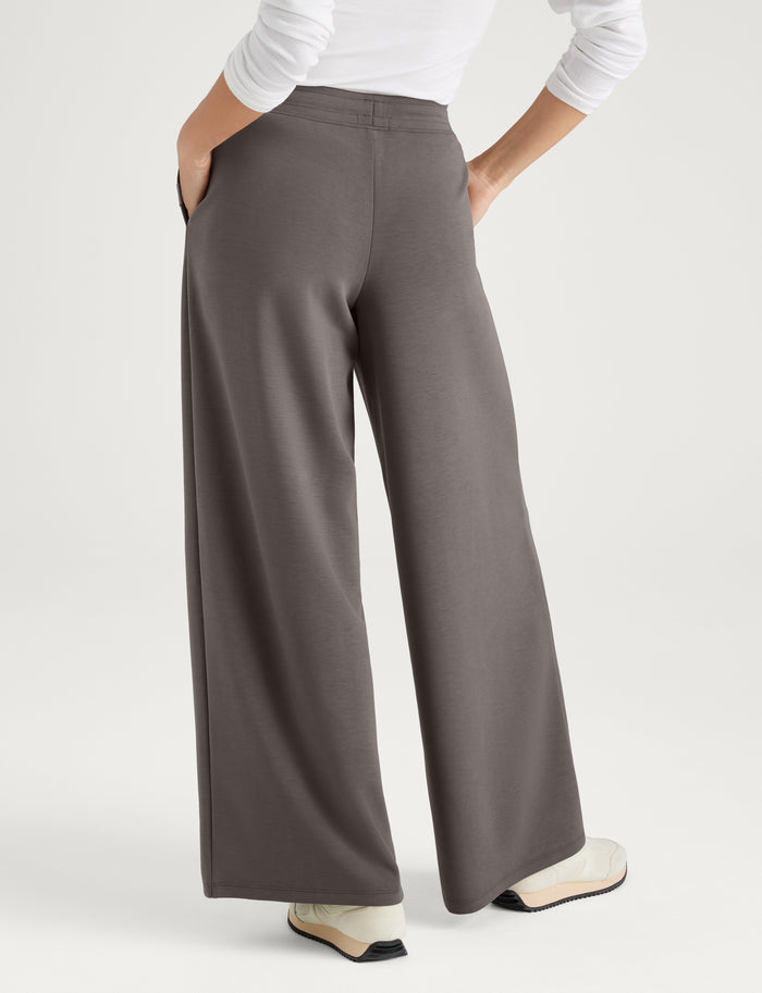 Women's Luxe Traveler Knit Pant::Falcon