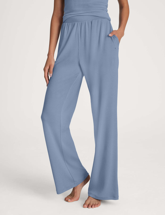Women's Micro Rib Lounge Pant::Rain Washed
