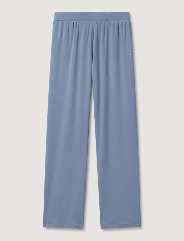 Women's Micro Rib Lounge Pant::Rain Washed::Swatch