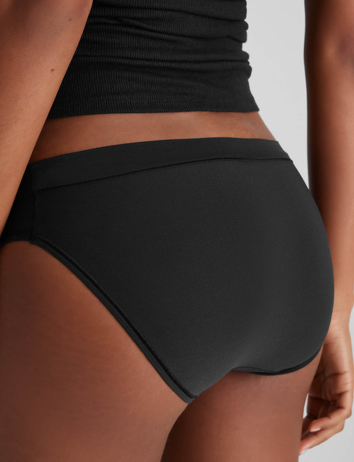 Women's One-Size Bikini::Black