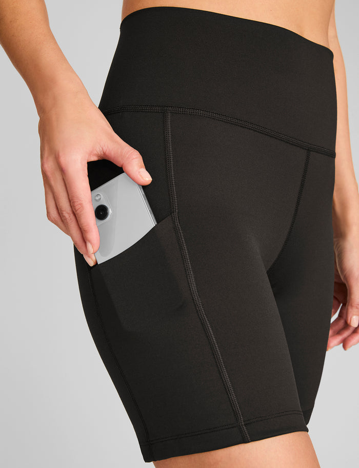 Women's Pocket Bike Short::Black