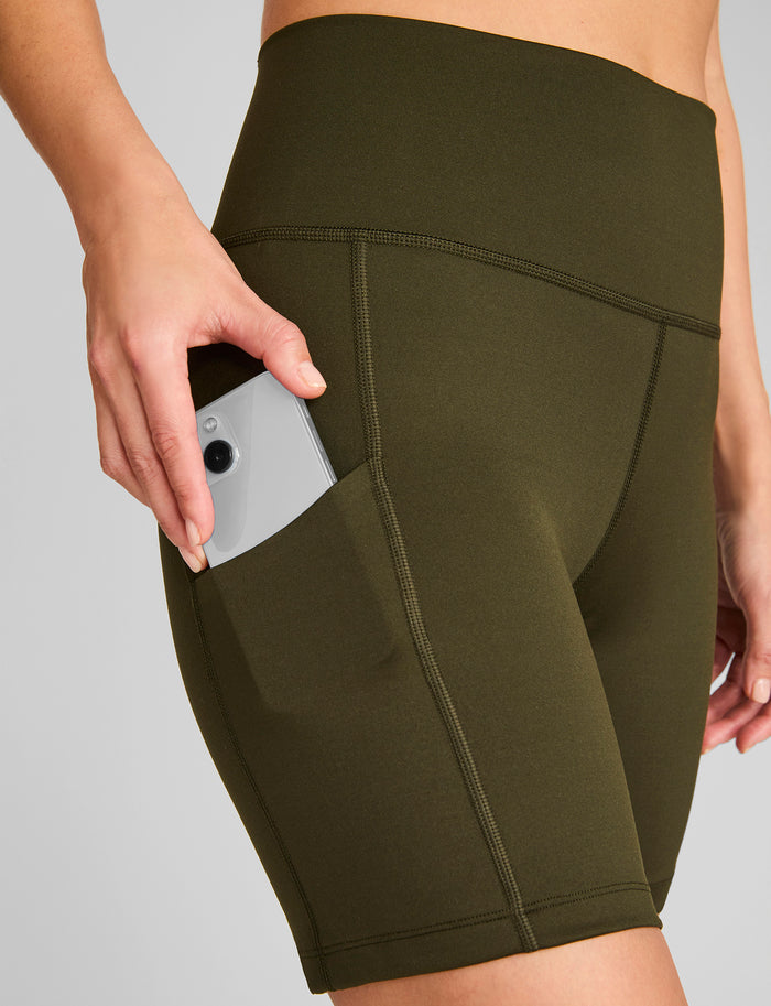 Women's Pocket Bike Short::Rosin