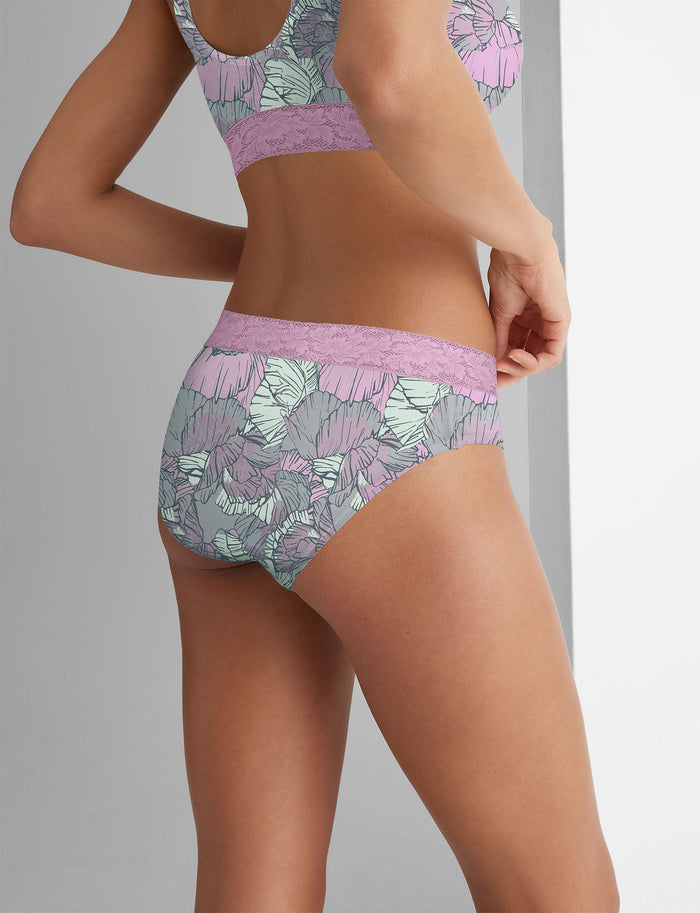 Pink Poppy Shells Lace Waist / XS (0-2)