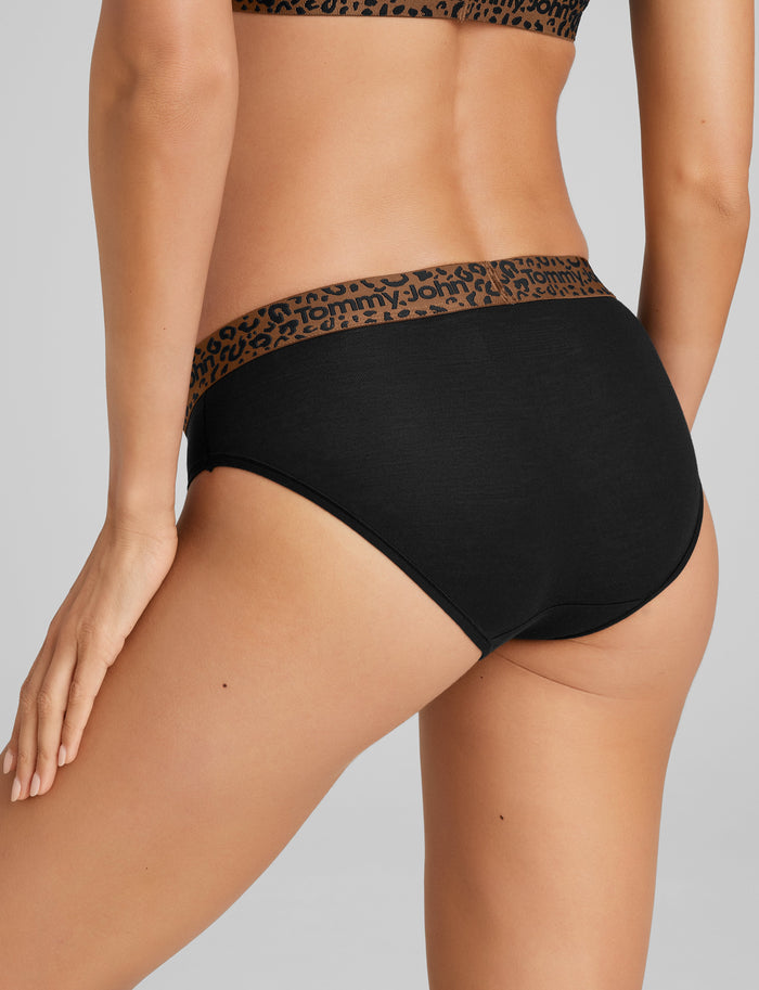 Black/Leopard WB / XS (0-2)