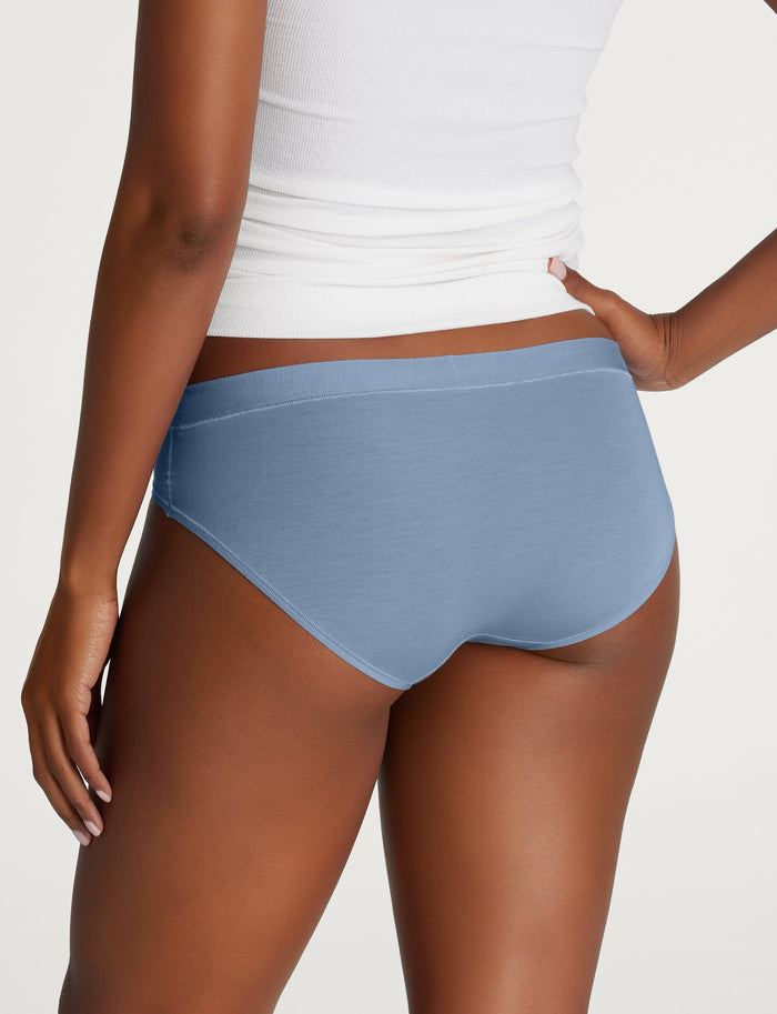 Women's Second Skin Brief::Rain Washed