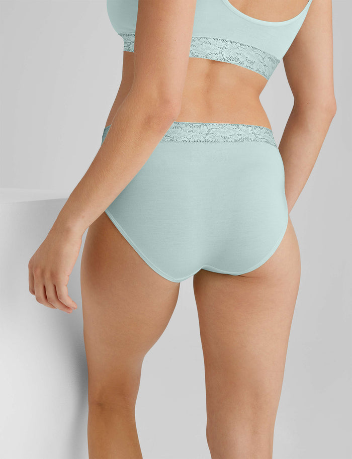 Hint of Mint Lace Waist / XS (0-2)