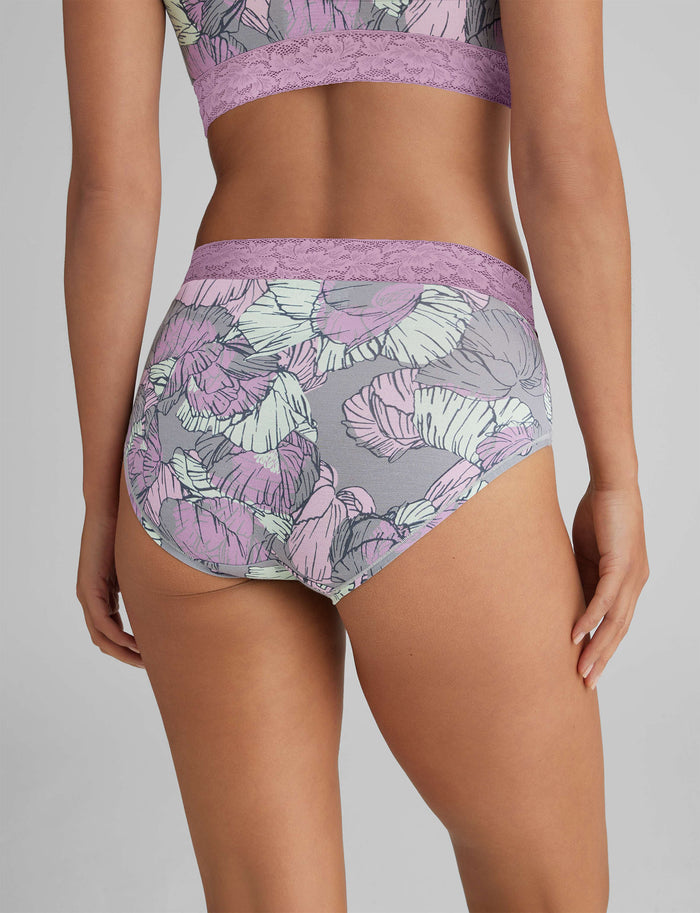 Pink Poppy Shells Lace Waist / XS (0-2)