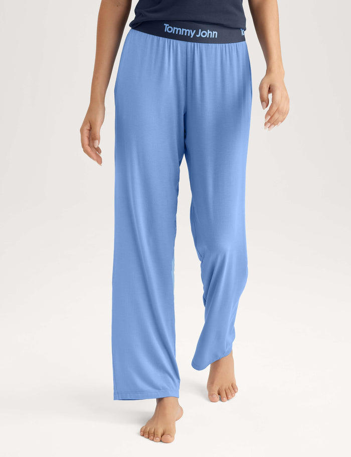 Women's Second Skin Sleep Pant::Vista Blue