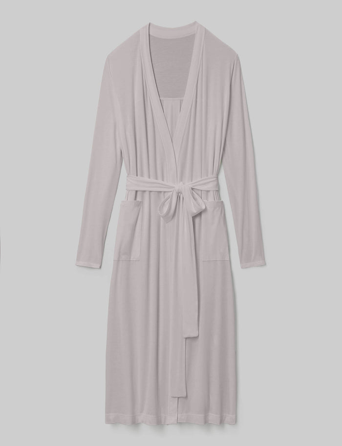 Women's Second Skin Sleep Robe::Ashes of Roses::Swatch