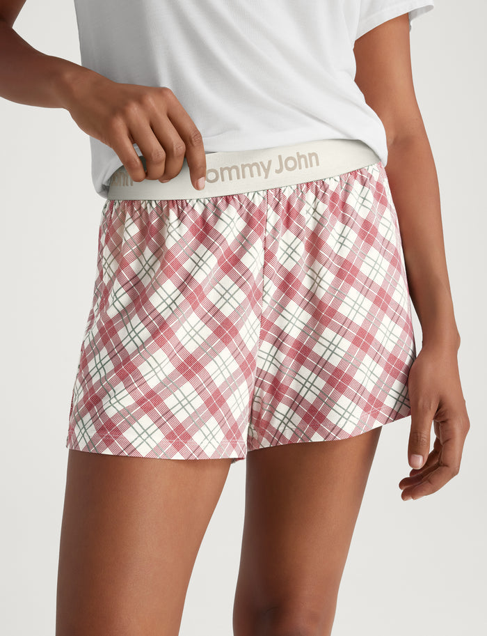 Coconut Milk Fireside Plaid / XS (0-2)