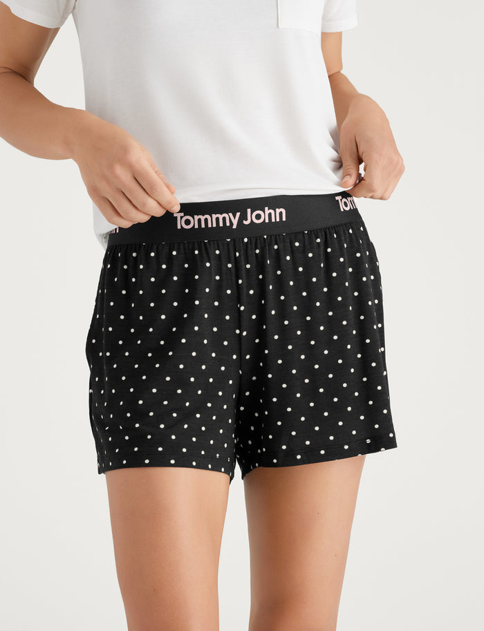 Black Polka Dot / XS (0-2)