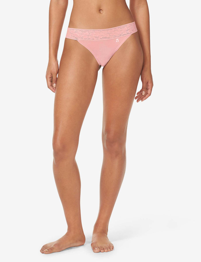Flamingo Pink Lace Waist / XS (0-2)