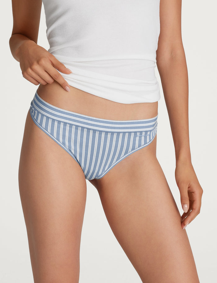 Rain Washed Pinstripe / XS (0-2)
