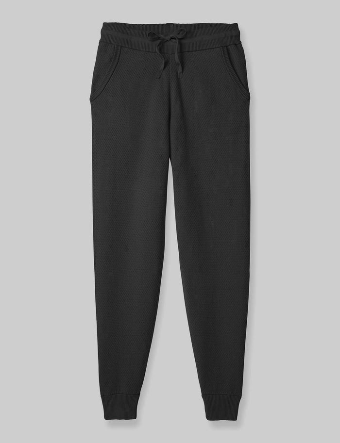 Women's Sweater Lounge Jogger::Black::Swatch