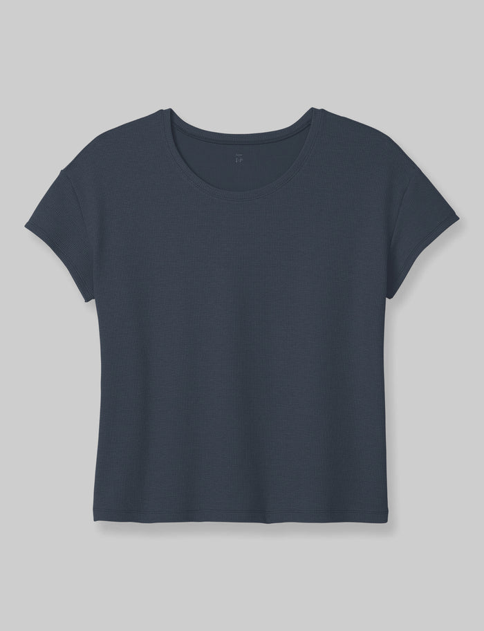 Women's Zen Waffle Tee::Night Sky::Swatch