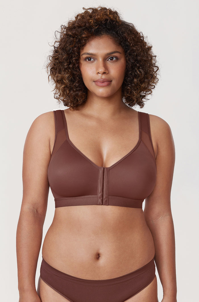 Women's X-shaped Back Posture Bra Oatmeal Heather
