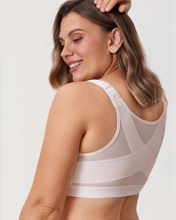 Women's X-shaped Back Posture Bra Black
